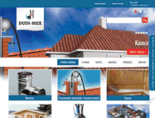 Tablet Screenshot of dudi-mex.pl